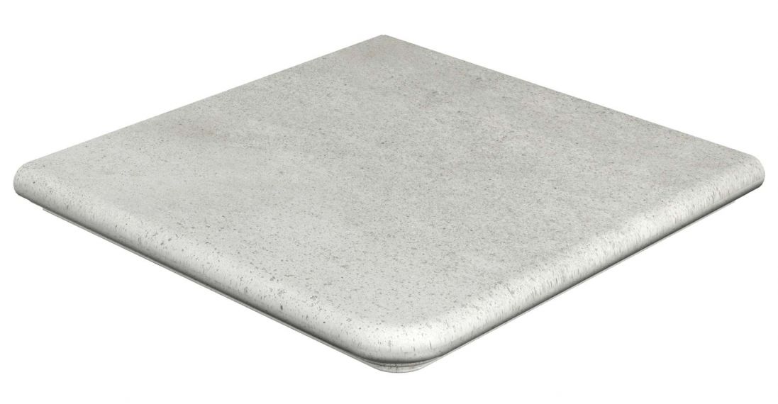 904286 Urban Gris Esquina Redondeado 33х33