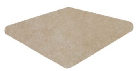 905096 Capri Beige Esquina Redondeado 33х33