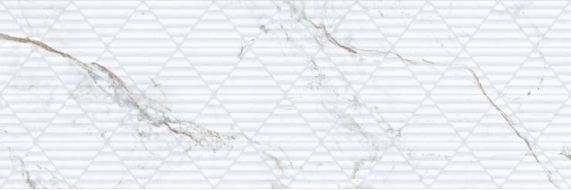 9547 Iguazu White Relieve 30x90
