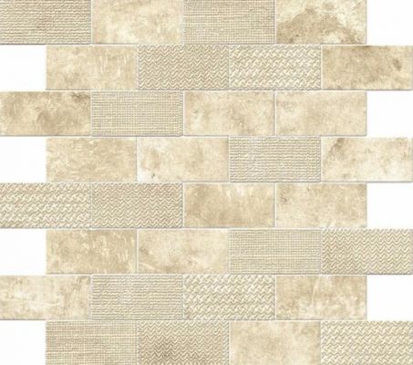 9AKB Aix Blanc Minibrick Tumbled 30,5x30,5