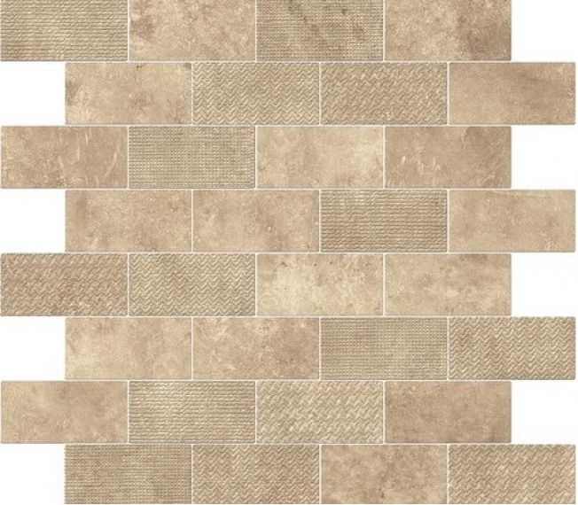 9AKE Aix Beige Minibrick Tumbled 30,5x30,5