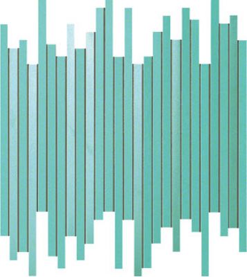 9DLT Dwell Turquoise Mosaico L 30,5X26