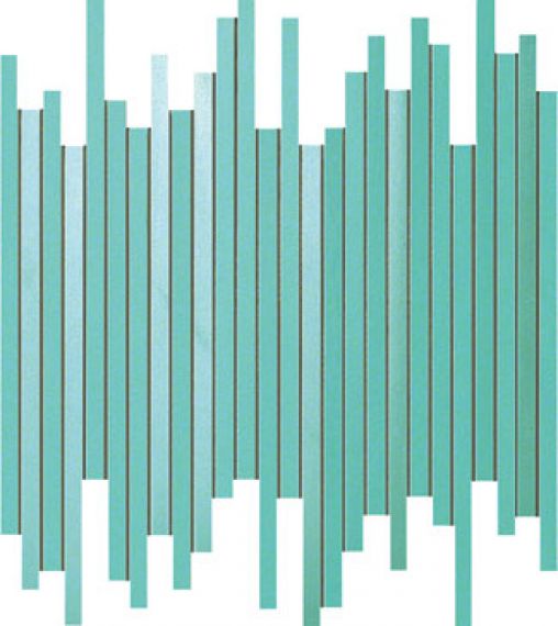 9DLT Dwell Turquoise Mosaico L 30,5X26