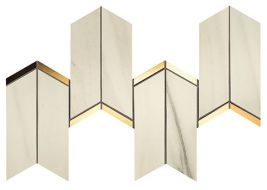 9MCN Marvel Chevron Bianco Fantastico 17x41,4