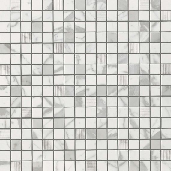 9MVS Marvel Statuario Select Mosaic 30.5x30.5