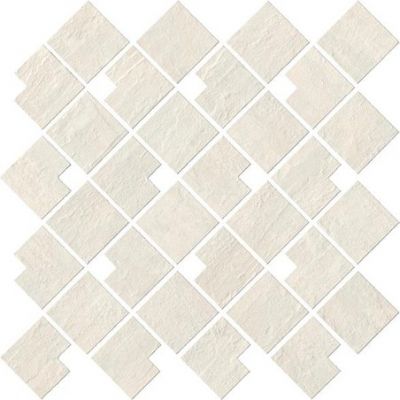 9RBW Raw White Block 28x28