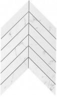 9SCA Плитка Marvel Carrara Pure Chevron Wall 30,5X25