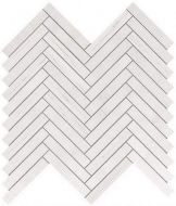9SHD Marvel Bianco Dolomite Herringbone Wall 30,5x30
