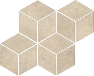 A00D Raw Sand Mosaico Esagono 30x35