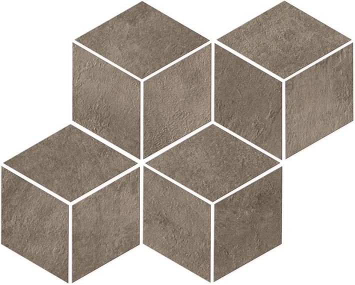 A00E Raw Mud Mosaico Esagono 30x35