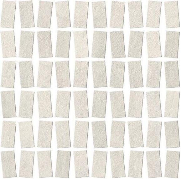 A00J Raw White Mosaico Castle 29x29.2