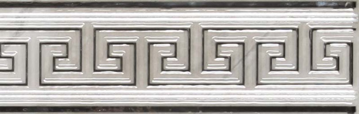 A036742 Cenefa Coliseum Silver 8x25