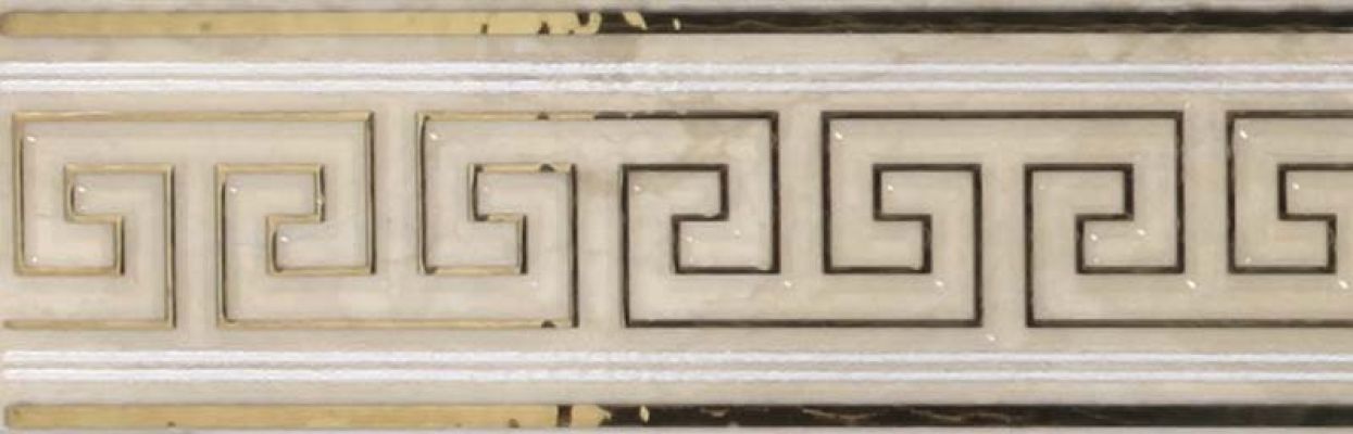 A036743 Cenefa Coliseum Gold 8x25