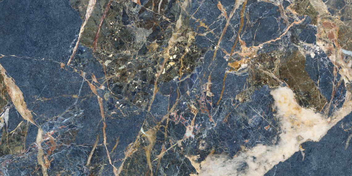 A039575 Керамогранит Icaro Blue Marble Pol Rect 60x120