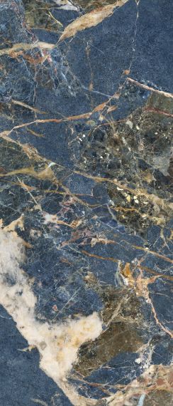 A039588 Керамогранит Icaro Blue Marble Pol Rect 120x280