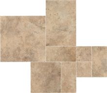A04Y Aix Beige Kit Multiformato Tumbled (комплект из 1шт 75x75, 1шт 50x75, 1шт 50x50, 3шт 25x50, 2шт 25x25)
