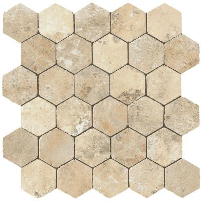 A0UA Aix Blanc Honeycomb Tumbled 30x31
