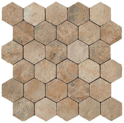 A0UB Aix Beige Honeycomb Tumbled 30x31