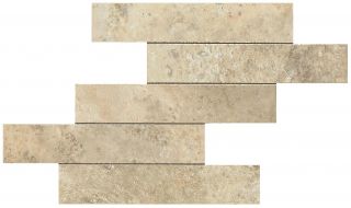 A0UE Aix Blanc Brick Tumbled 37x37