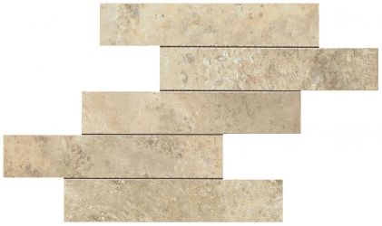 A0UE Aix Blanc Brick Tumbled 37x37