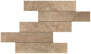 A0UF Aix Beige Brick Tumbled 37x37