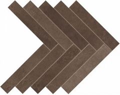 A1DE Dwell Brown Leather Herringbone 36.2x41.2