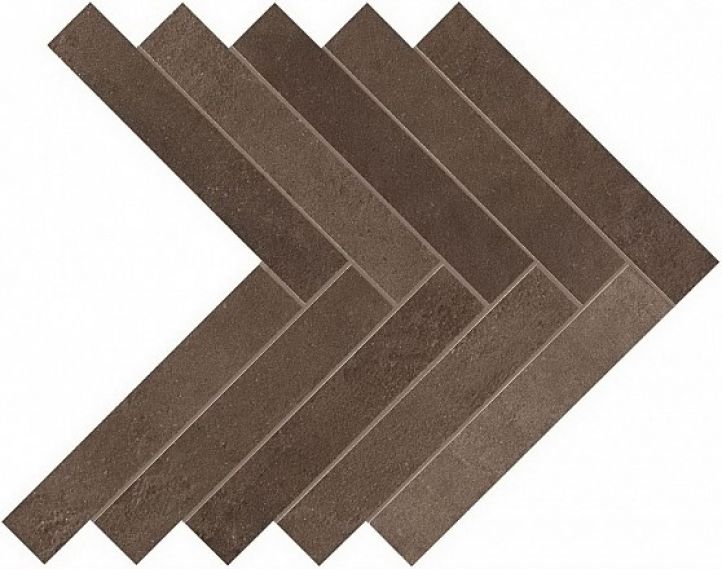 A1DE Dwell Brown Leather Herringbone 36.2x41.2