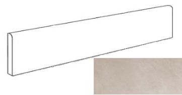 A1E9 Dwell Pearl Battiscopa Matt 7.2х60