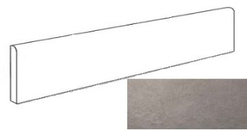 A1FL Dwell Smoke Battiscopa Lappato 7.2х60