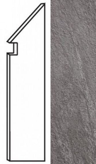 A1JM Brave Grey Battiscopa Sag. DX 7,2х30