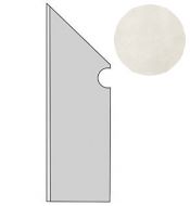 A1LE Керамогранит Dwell Off White Battiscopa Sagomato SX 7.2х30