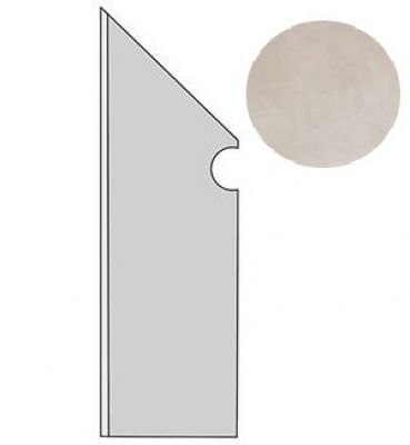 A1LF Керамогранит Dwell Pearl Battiscopa Sagomato SX 7.2х30