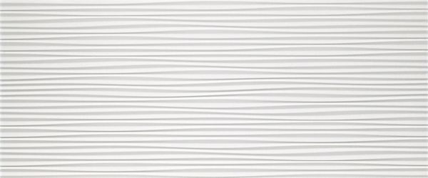 A6BI 3D Flows White Matt 50x120