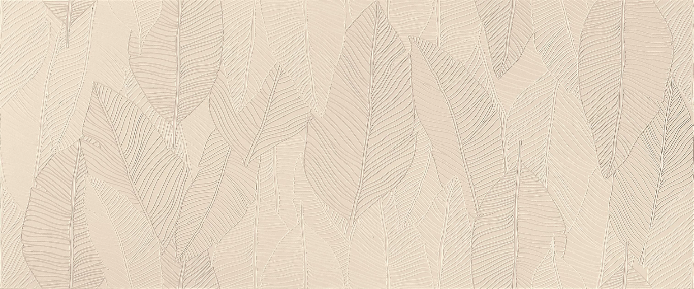 A6SH Aplomb Cream Leaf Lux 50x120