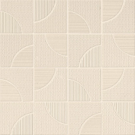 A6SL Aplomb Cream Mosaico Arch 32x32