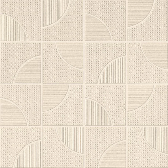 A6SL Aplomb Cream Mosaico Arch 32x32