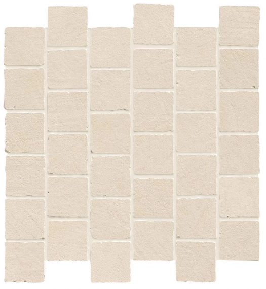 A7CF Boost Natural Kaolin Mosaico Tumbled 31x31