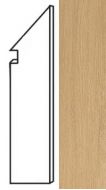 A8KW Nid Natural Battiscopa Sag.DX 7.2x30