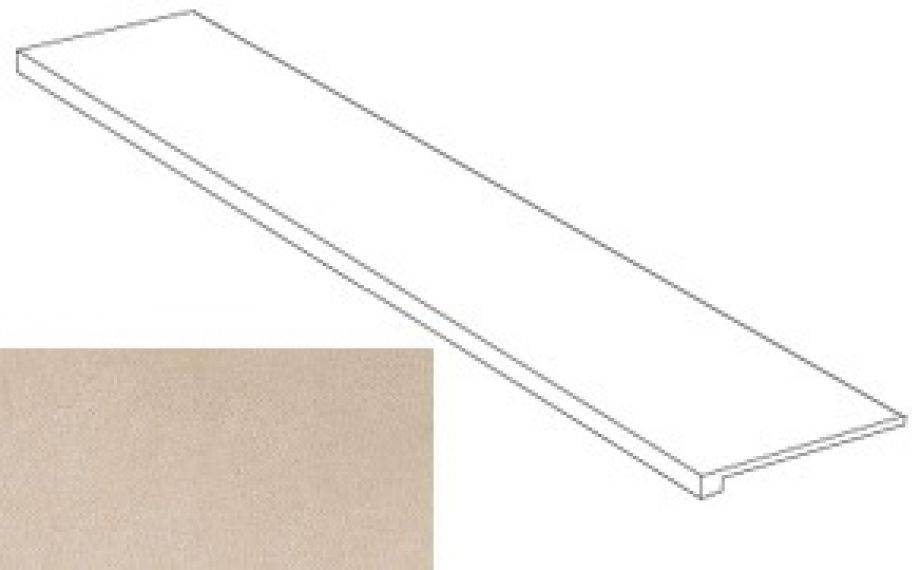 A8N8 Kone Beige Scalino 33x150