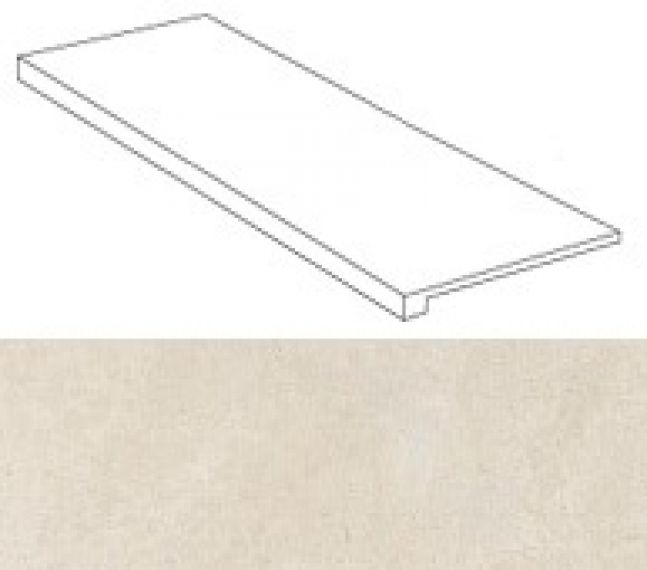 AALE Kone White Scalino 33x75