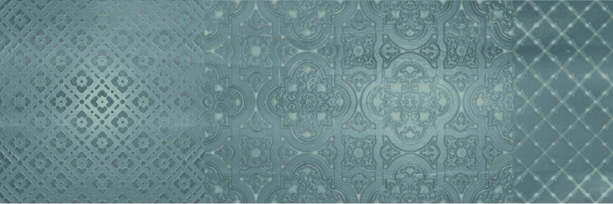 AB2597 8Y2L MURALE TURQUESA 75x25
