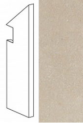 ABMQ SEASTONE Sand Battiscopa Sag.DX 7.2x30