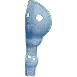 ADCO5189 AngMoldura Italiana PB N3 C/C Azul Oscuro 5x2.3