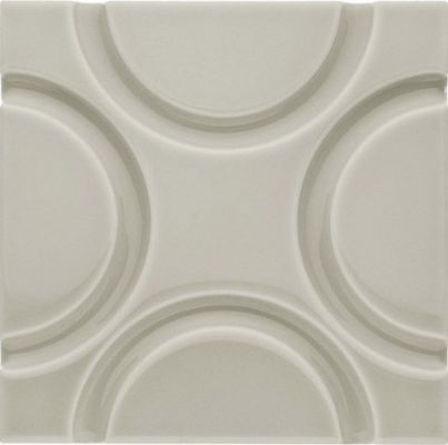 ADNE4138 RELIEVE GEO SILVER MIST 15X15