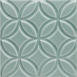 ADNE4147 Liso Botanical Sea Green 15x15