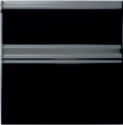 ADNE5438 RODAPIE CLASICO NEGRO 15X15