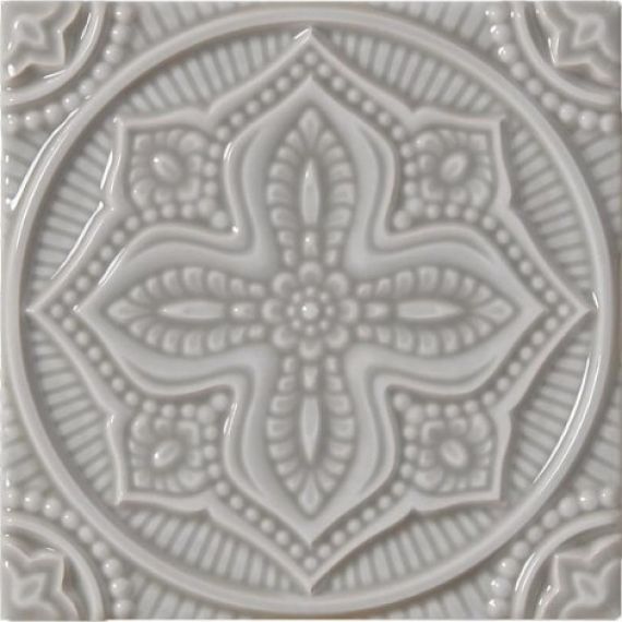 ADST4073 RELIEVE MANDALA PLANET GRAYSTONE 14,8x14,8