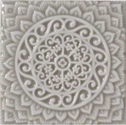 ADST4080 RELIEVE MANDALA UNIVERSE GRAYSTONE 14,8x14,8