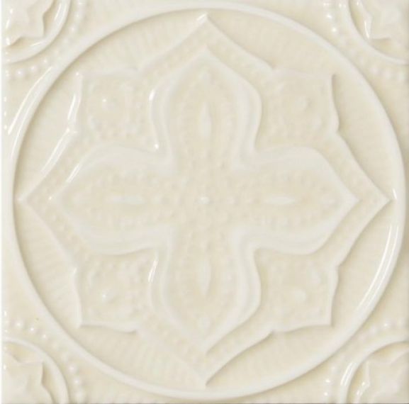 ADST4097 RELIEVE MANDALA PLANET ALMOND 14,8x14,8