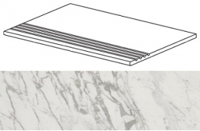 ADW5 Marvel Statuario Select Gradino 30x60